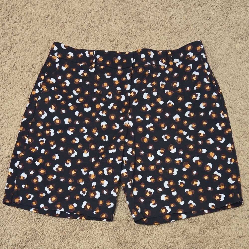 Ann Taylor Petite Curvy Floral Shorts
